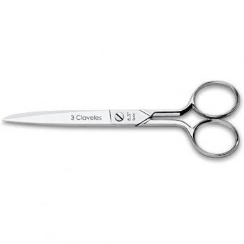 Tijera de Costura Profesional 3 Claveles 6.5
