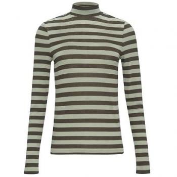 QS Langarmshirt Gestreiftes Longsleeve im Slim Fit