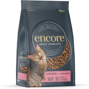 Croquettes pour chat Encore poulet et saumon
