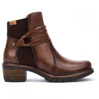 San Sebastian Lederstiefel W1T – Pikolinos Braun