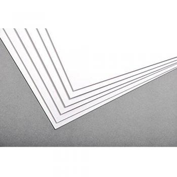 Papier Bristol blanc