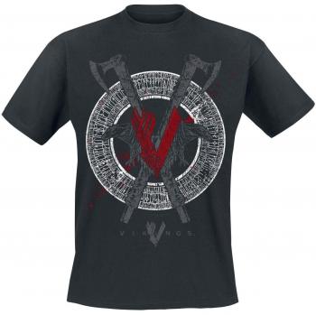 T-Shirt Uomo Vikings Odin Nero L a 5XL