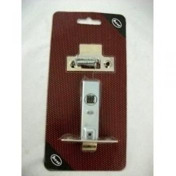 Tubular Mortice Latch with Nickel Plate Finish 65mm