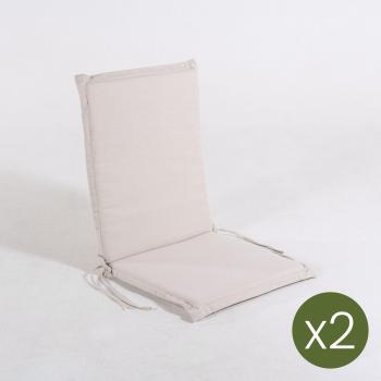 Olefin Garden Duo – Paquete de 2 Cojines Reclinables para Sillones