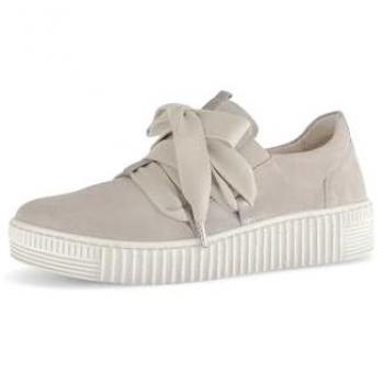 Sportliche Gabor Sneaker für Damen, hellbeige
