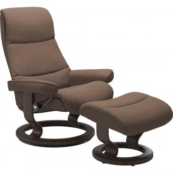 Stressless® Relaxsessel »View«, mit Classic Base, L, Wenge
