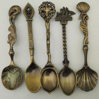 Elegant Western Tableware Spoon Set
