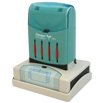 X-Stamper Pre Inked & Refillable Stamp 66206 Multi Data RECEIVED