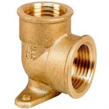 1/2 Brass Elbow Fitting – Wall Mounted Backplate Kit