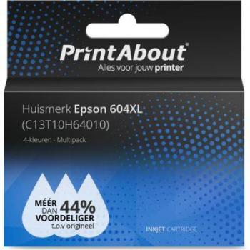 PrintAbout 604XL Druckerpatronen 4-farbig