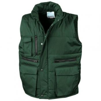 Result Men's Windproof Gilet in Bottle Green