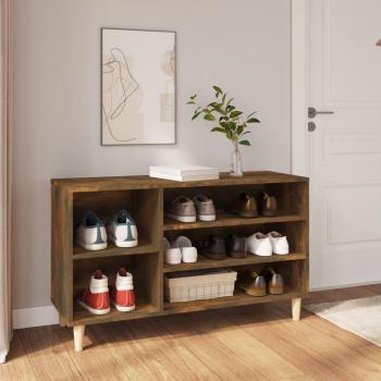 Zapatero Humo 102x36x60 cm Madera multicapa