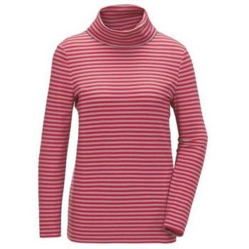 Geringeltes Rollkragen-Shirt