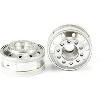 TAMIYA 56517 1:14 LKW Felgen 22mm Euro-Optik Chrom (matt)