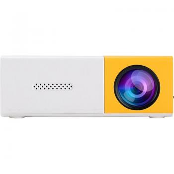 400 Lumens Portable LED Projector 720P 1080P with Remote and Built-in Speaker