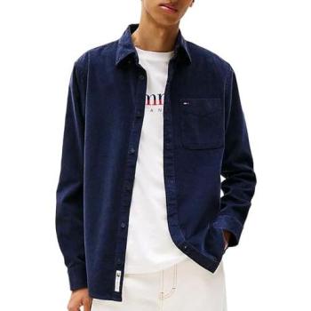 Tommy Hilfiger Long Sleeve Shirt – Codice DM0DM22021-C1G – Blu Scuro