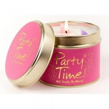Celebration Spark Lily Flame Scented Candle Tin
