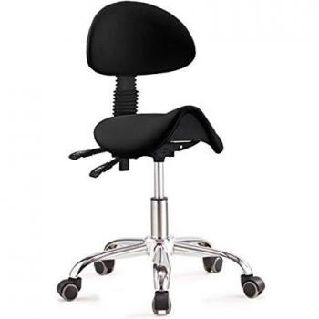 Dunimed Ergonomic Seat and Backrest Stool for Work and Home