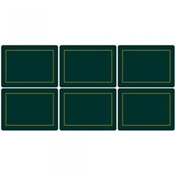 Pimpernel Emerald Green Placemats Set of 6