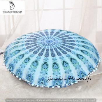 Indian Tapestry Mandala Throw