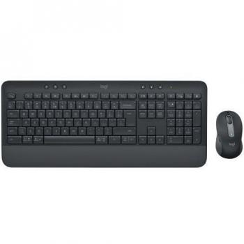 Logitech Signature MK650 Combo pour les entreprises clavier inclusif souris Bluetooth QWERTY US International Grafite (920-011004)