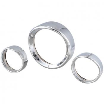 Trim de phare 7 pouces + 4,5 pouces pour Touring Road King Glide Softail