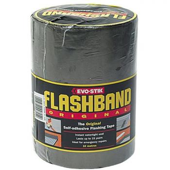 Rollo de Cinta Gris Evo Stik 100mm x 10m