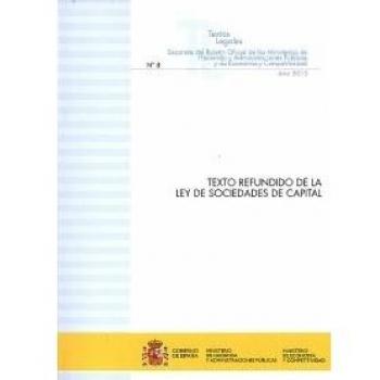 Texto refundido de la Ley de Sociedades de Capital