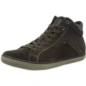 Geox U Box D, Zapatillas Altas de Hombre, Color Marrón