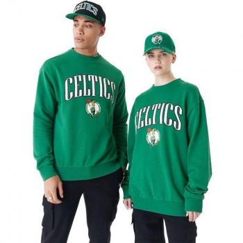 Boston Celtics Crewneck Sweatshirt in Green by New Era for Men (Size M)
