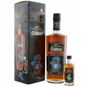 Coffret Malteco 10 ans Reserva Aneja et Miniature 15 ans