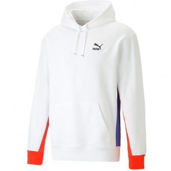Sudadera con Capucha Puma Clásica Blanca
