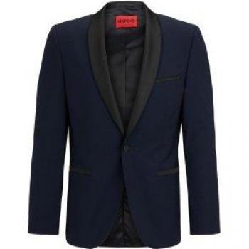Veste Hugo Smoking Extra Fine Ajustement Bleu 56 – ARTI224
