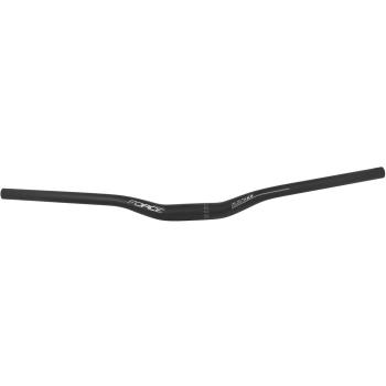 Aluminium-Lenker F BASIC H6.6 gebogen mattschwarz