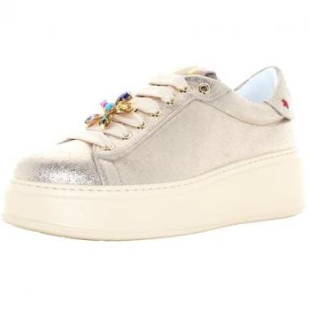 Gio+ Damen Schnürschuhe in Gold