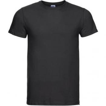 T-shirt Heren Russell slim Fuchsia Korte mouwen Maat S
