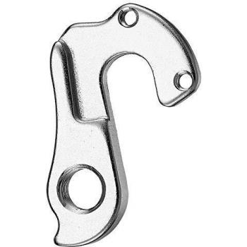 One‑Size Unisex Silver Derailleur Hanger – Compatible with BH, Fuji, Wilier