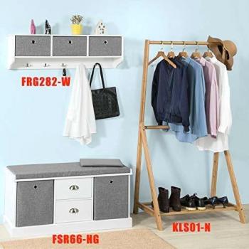Commode à Chaussure SoBuy FSR66-HG avec 2 Paniers