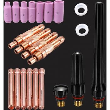 Kit Completo de Soldadura Tig con Accesorios de Alúmina