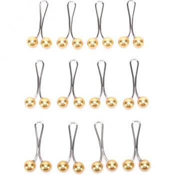 Set de 12 Pines para Bufanda con Perlas