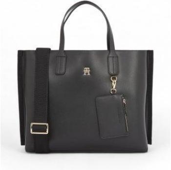 Borsa Tommy Hilfiger TH DISTINCT in pelle nera