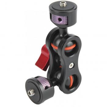 Quick Release Monitor Holder with Double Ballheads