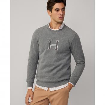 Hackett Felpa Heritage Grigio M