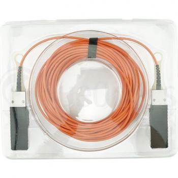Cavo Infiniband 5m QSFP AOC Arancione