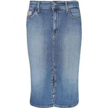 Liu Jo Jeansrock UA4197 D4448 Blau Regular Fit