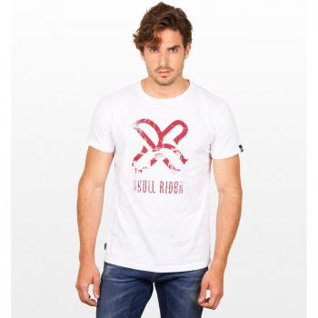 Camiseta masculina de manga corta en algodón orgánico con dibujo