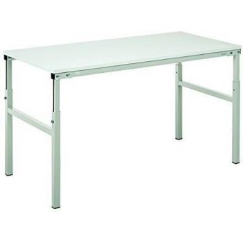 Table de travail TP‑918‑3 – Largeur 180 cm, Profondeur 90 cm – RAL7035