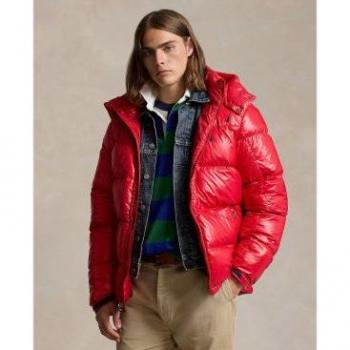 Rotte Daunenjacke Polo Ralph Lauren – Größe L, Regular Fit (710950912002)