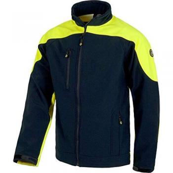 Giacca Softshell alta visibilità bicolore impermeabile