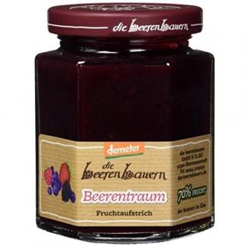 Die beeren bauern Bio Konfitüre Beerentraum, 3er Pack
